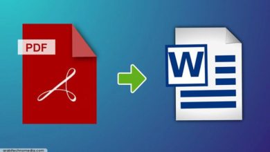 طريقة تحويل ملف PDF إلى Word عبر Google Drive